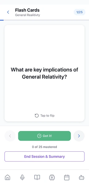 Study Guides on Mobile